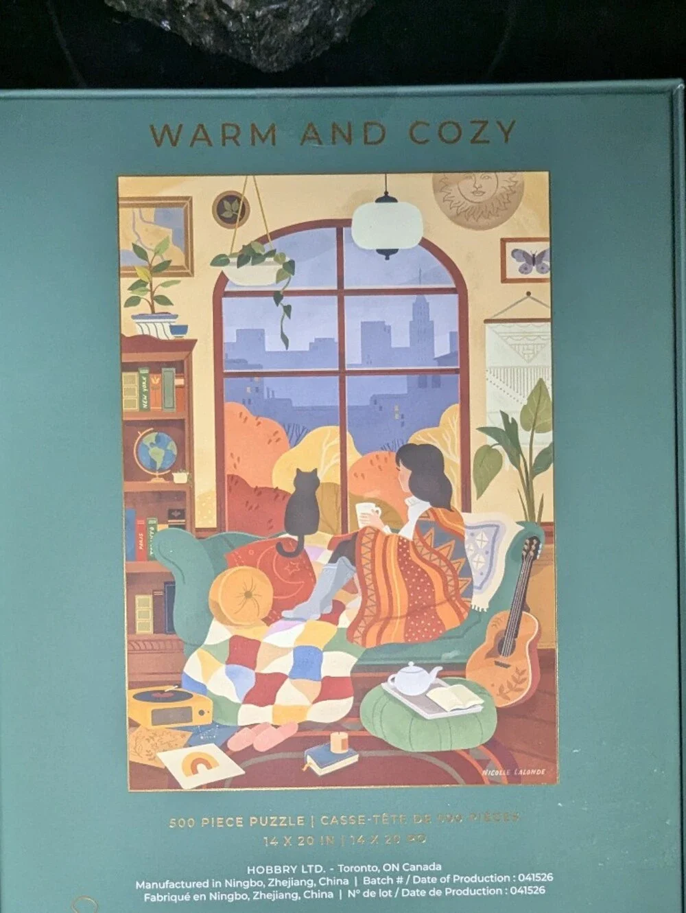 NEW - 500 PIECE HOBBRY PUZZLE - WARM & COZY